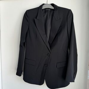 Theory blazer, black, size 4